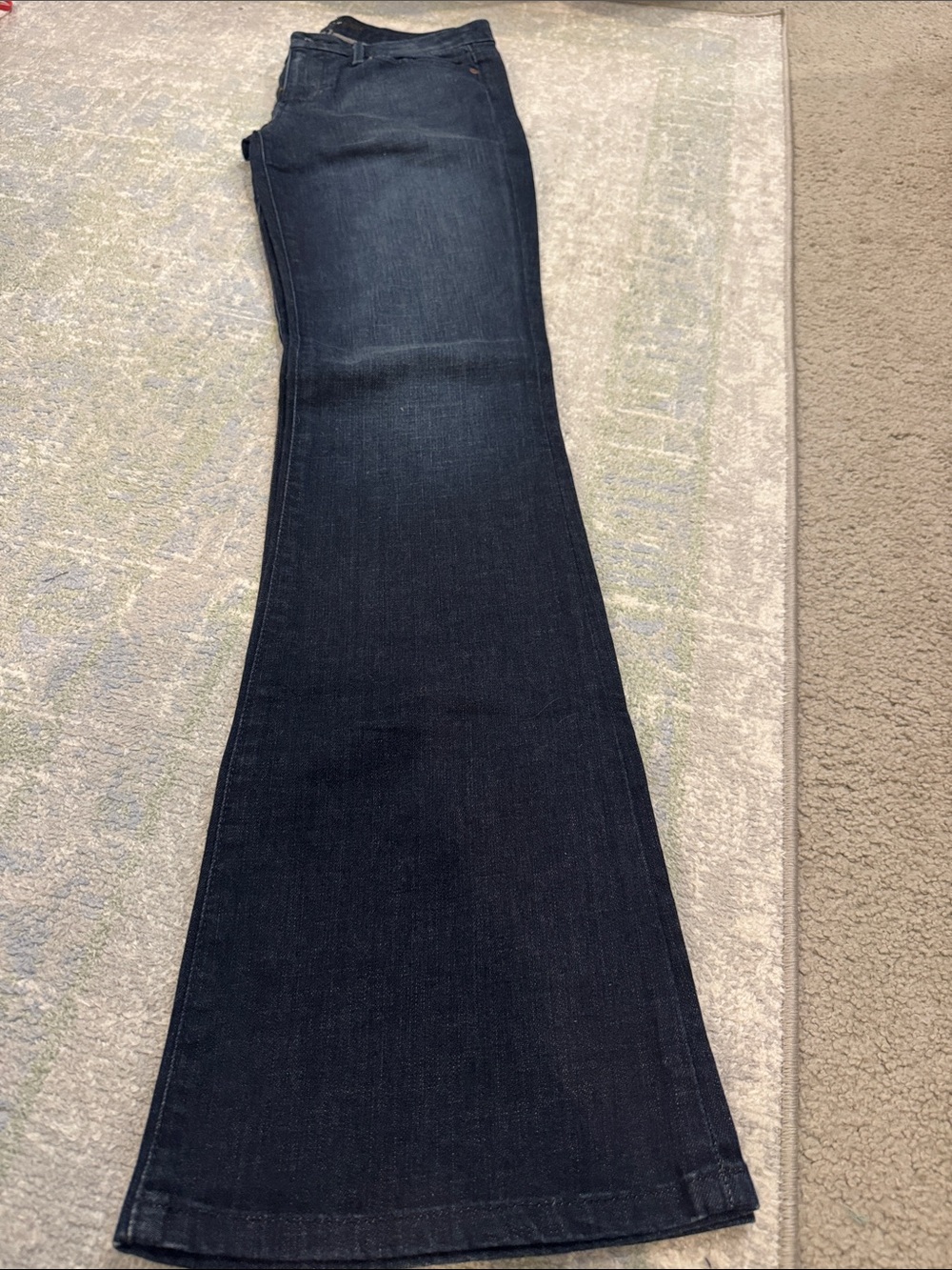 Joe’s Dark Wash Women's Flared Jeans - Classic Dark Blue
